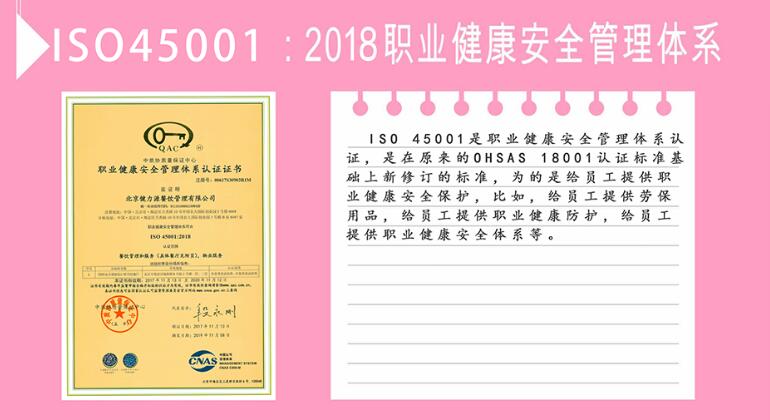 ISO45001:2018職業(yè)健康安全管理體系